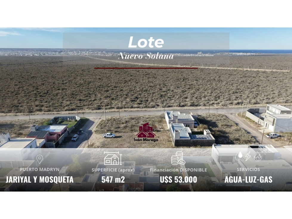 LOTE EN SOLANA - ZONA COMERCIAL/MIXTO - PUERTO MADRYN - 1