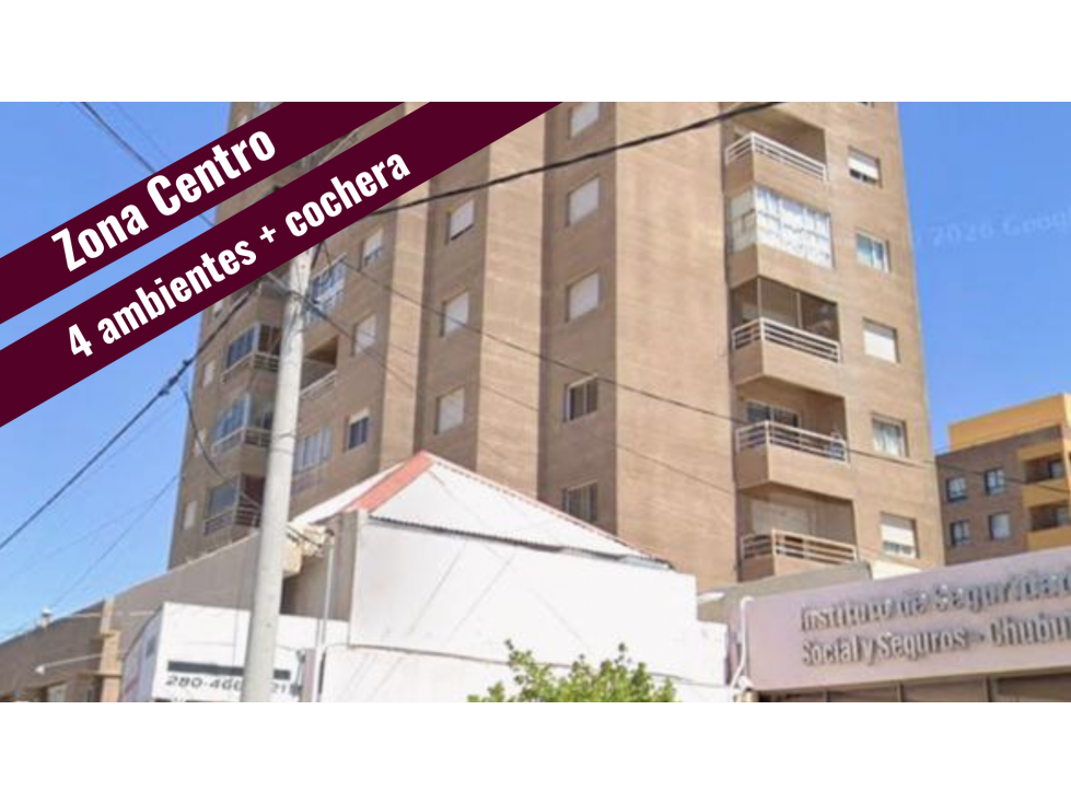 DEPARTAMENTO 4 AMBIENTES - CON COCHERA - MOSCONI 36 - PTO MADRYN - 1