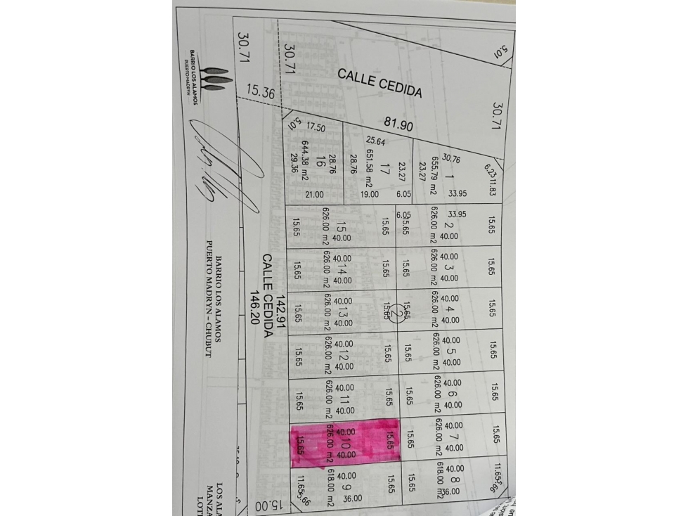 Lote en ALAMOS I - VENDIDO - 4