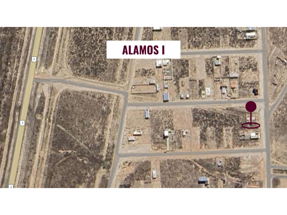 LOTE EN ALAMOS I - 625.60 M2 - 16 X 39.10 MTS - PUERTO MADRYN - 3
