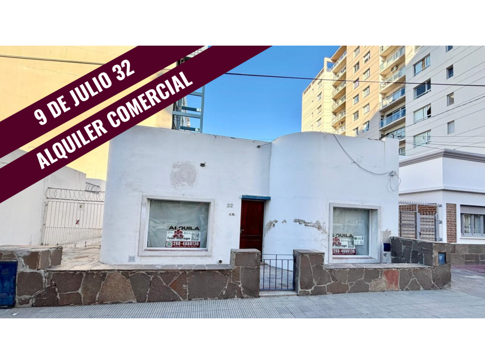 ALQUILER USO COMERCIAL - ZONA CENTRO - 9 DE JULIO 32 - PTO MADRYN - 2