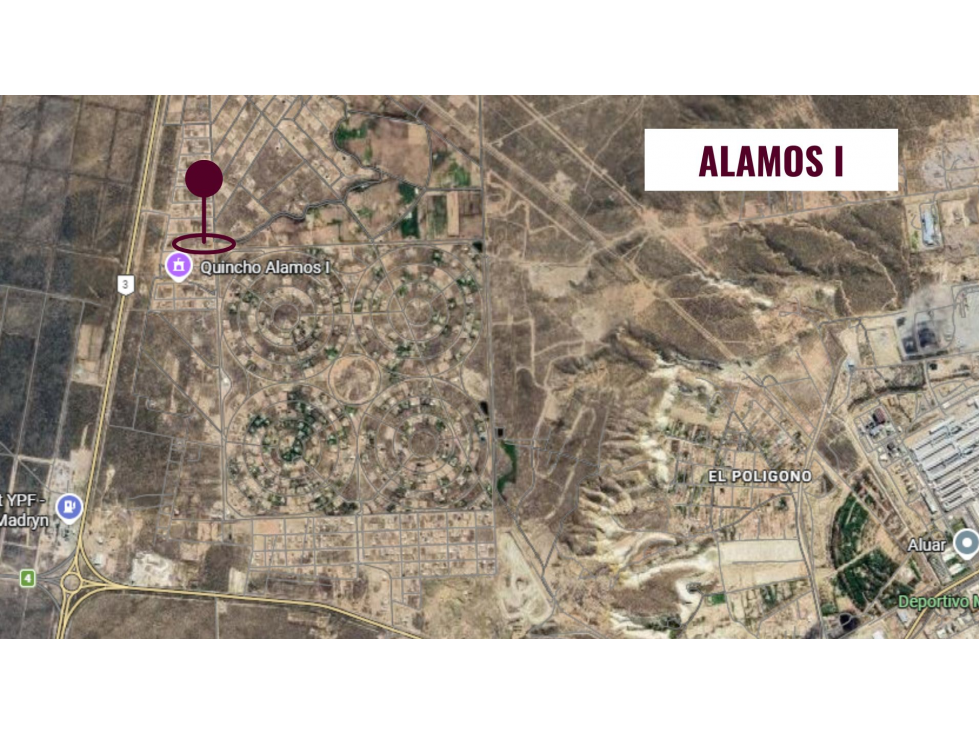 LOTE EN ALAMOS I - 625.60 M2 - 16 X 39.10 MTS - PUERTO MADRYN - 5