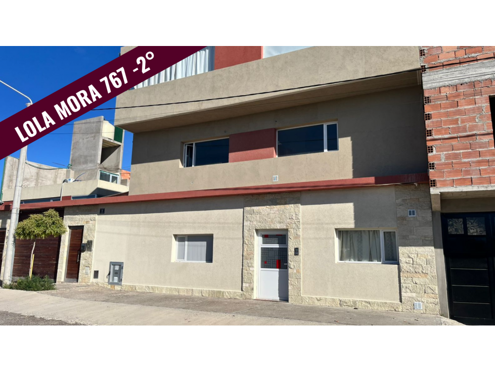 DEPARTAMENTO 2 AMBIENTES- 2do- LOLA MORA 767 - PUERTO MADRYN - 1
