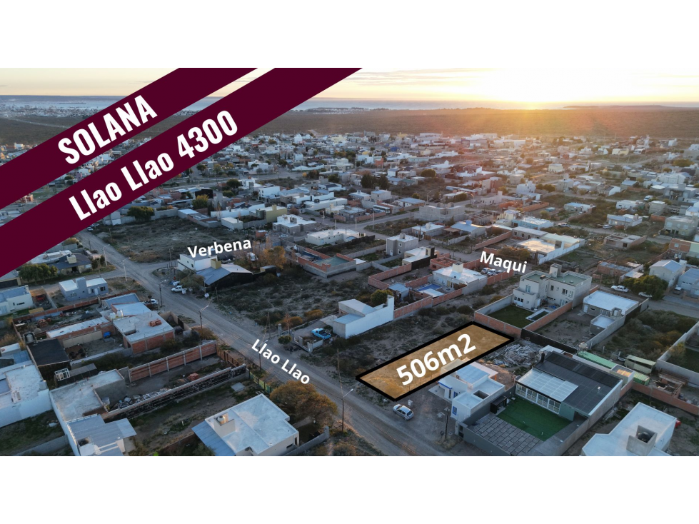 LOTE EN SOLANA - Llao Llao e/ Verbena y Cortaderas - 4