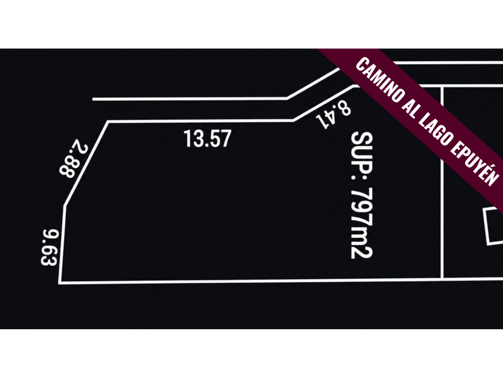 LOTE EN EPUYÉN SUP 797 M2 - AV. LOS RETAMOS - CHUBUT - 2