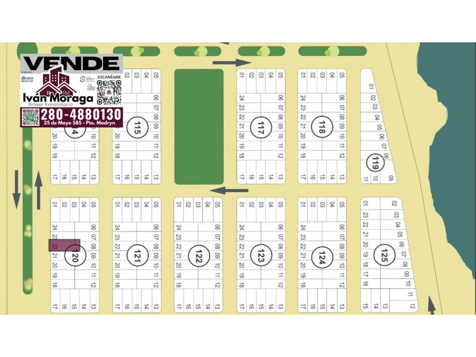 LOTE COSTA DORADA - Etapa 2 - L22 - 360 m2- PLAYAS DORADAS-RIO NEGRO - 1