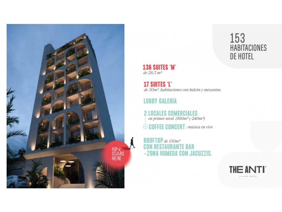 Venta cesión de derechos Unidad hotelera proyecto The Anti — foto 3