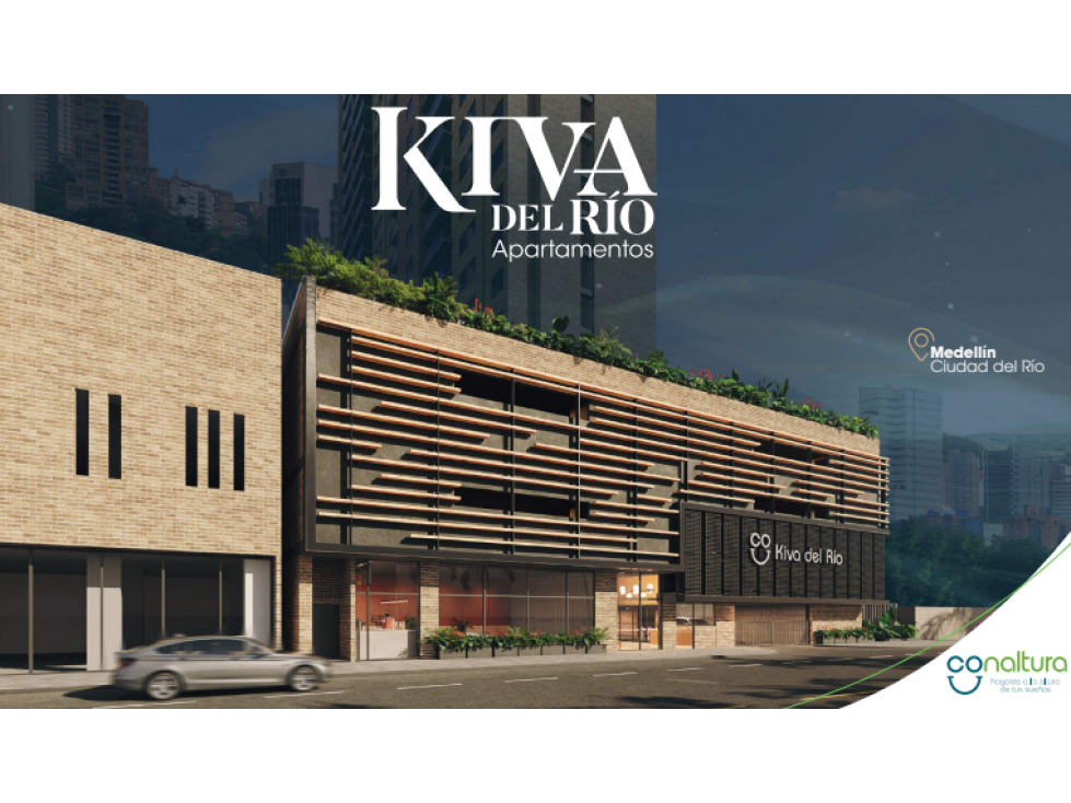 Cesión de derechos apartamento Kiva del Rio Medellín
