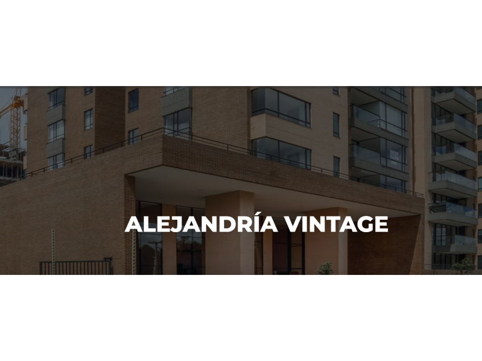 Venta de apartamento en cesión de derechos Alejandría Vintage