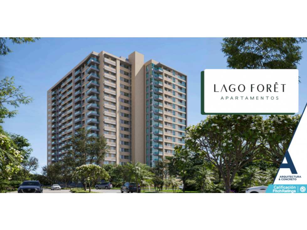 Apartamento en cesión de derechos Lago Foret Riomar Barranquilla