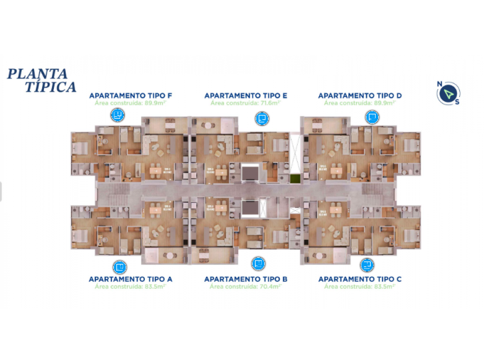 Apartamento en cesión de derechos Sky Tower en Rionegro - 3