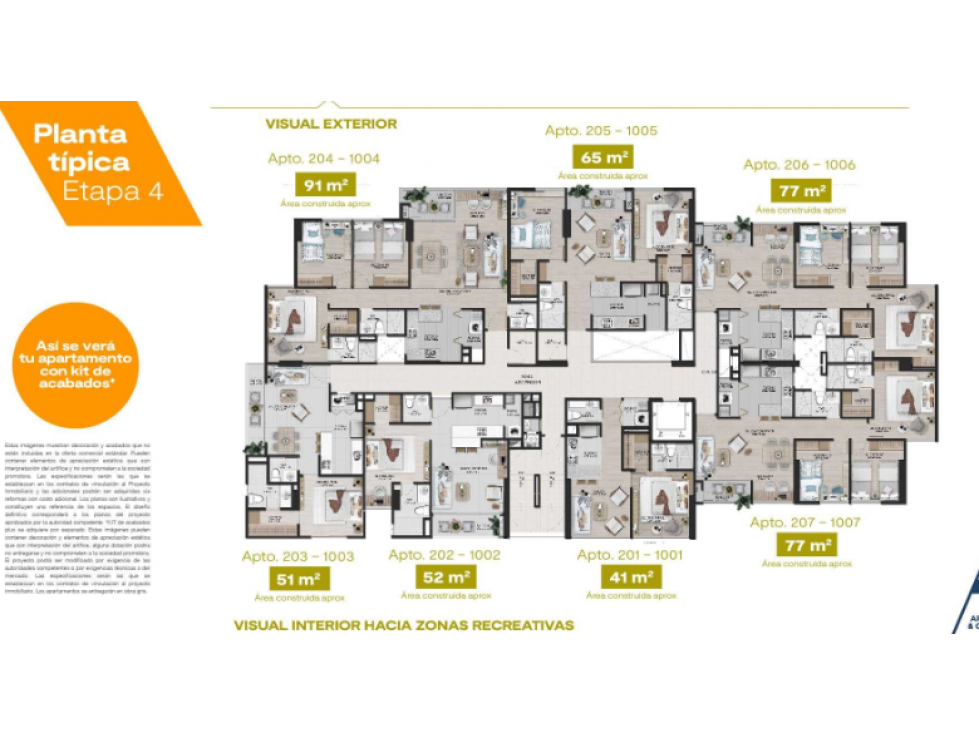 OPORTUNIDAD Apartamento en cesión de derechos en Vivari Rionegro — foto 2