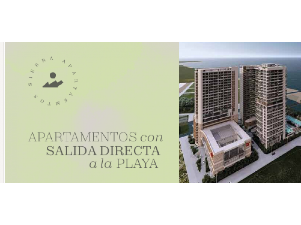 Apartamento en cesión de derechos Playa Santúa Santa Marta