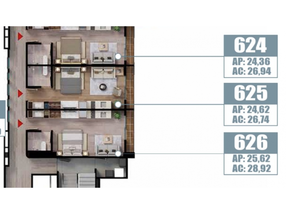 Venta aparta - estudio en cesión de derechos Santa Barbara Bogotá — foto 4