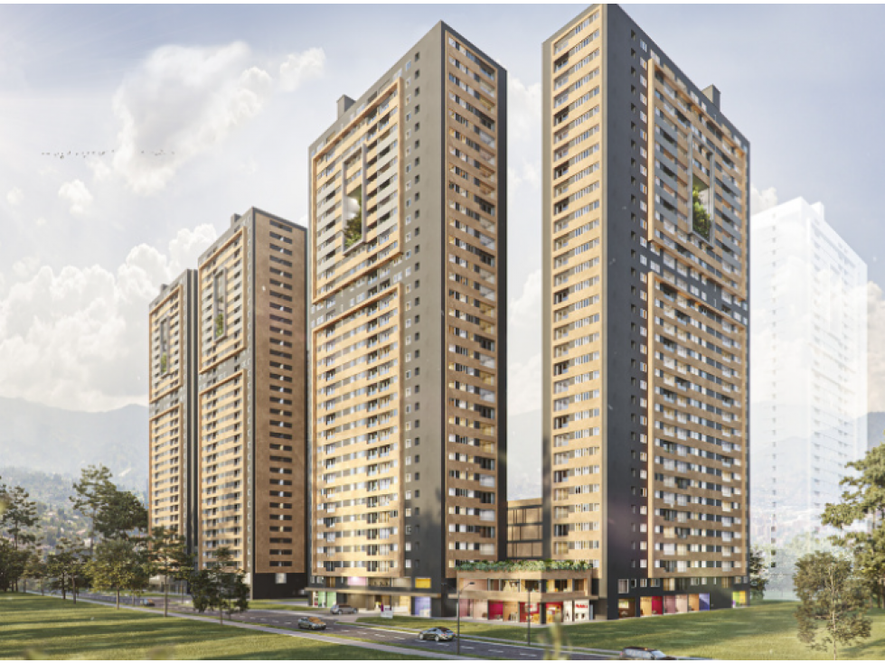 Apartamento en venta para estrenar en Velvet Ciudad Coltejer