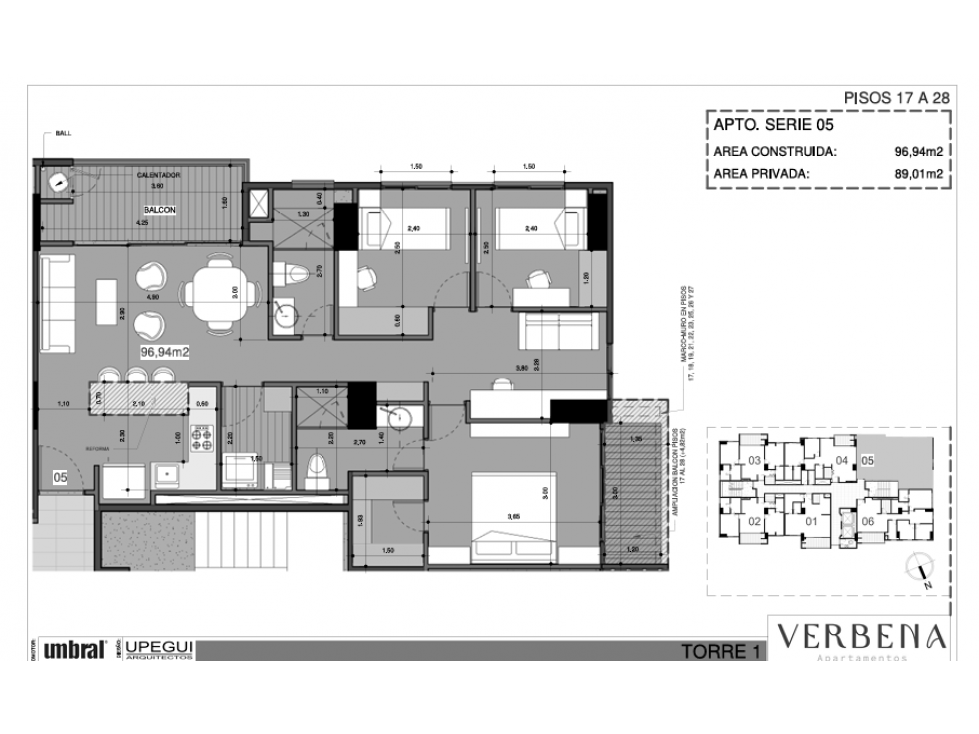 Apartamento en cesión de derechos proyecto Verbena en Sabaneta — foto 3