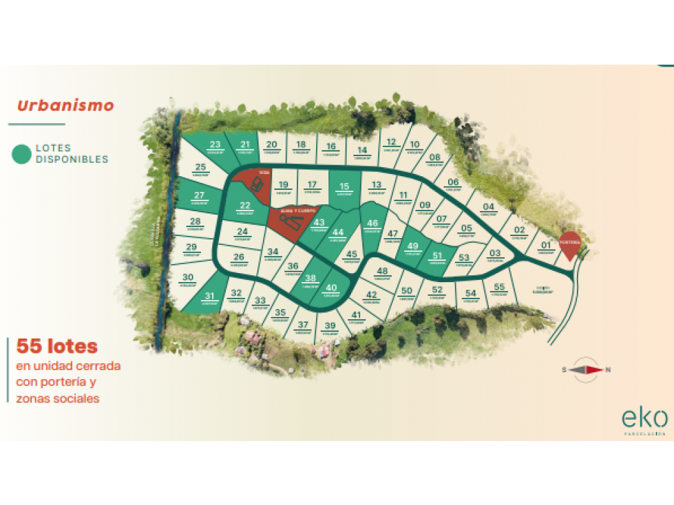 Lotes en venta proyecto eko parcelación en San Pedro de los Milagros — foto 3