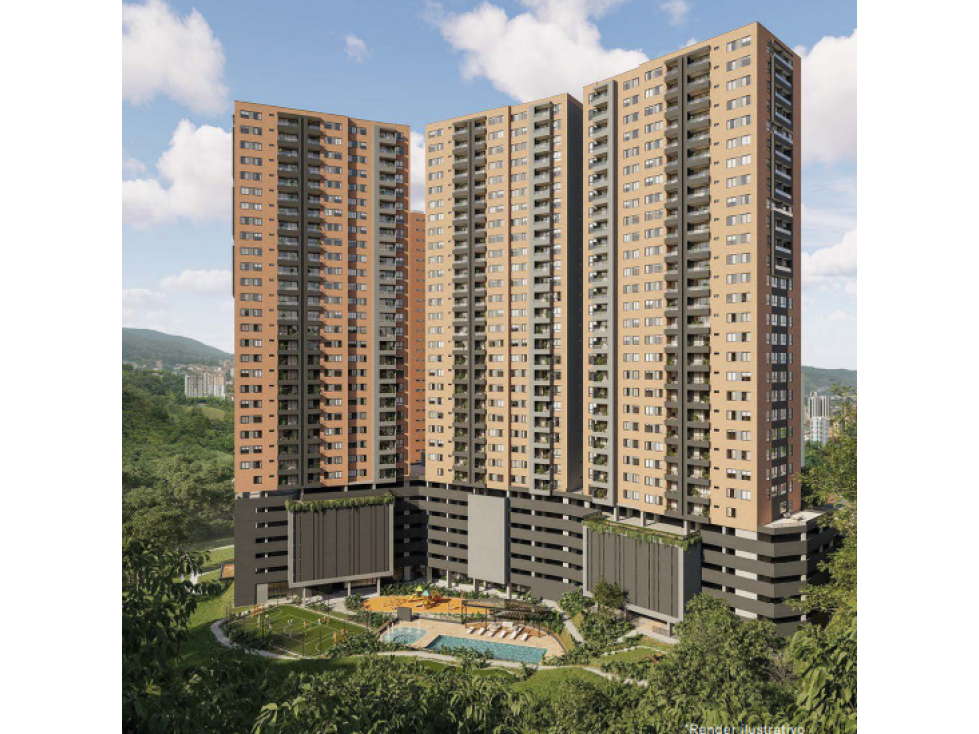 Apartamento en cesión de derechos proyecto Verbena en Sabaneta