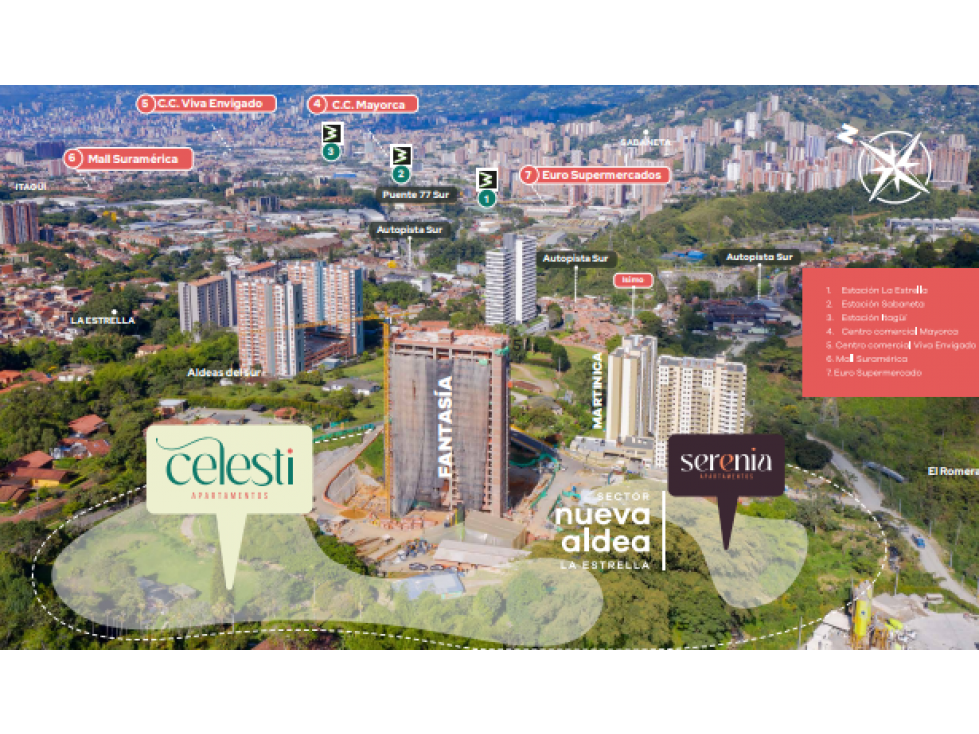 Venta apartamento en cesión de derechos Celesti La Estrella — foto 4