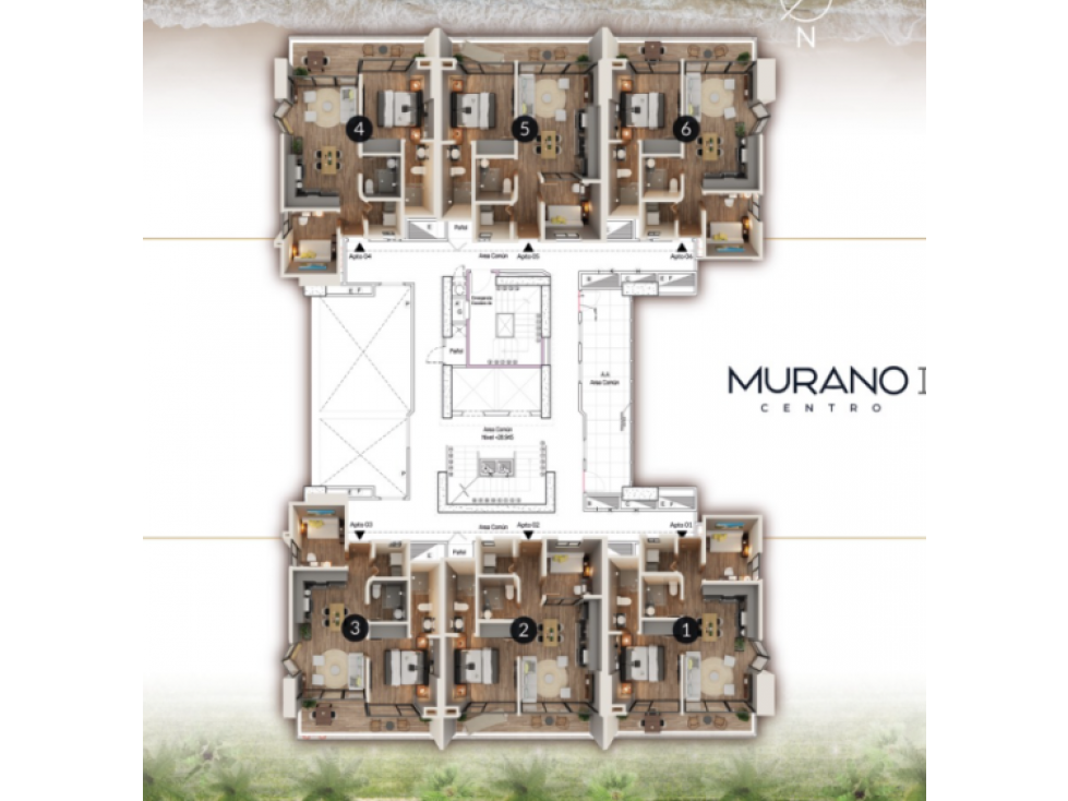 Apartamento en cesión de derechos Murano Centro 2 en Cartagena — foto 5
