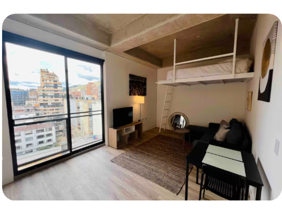 Apartaestudio en venta Next Living en Chapinero Bogotá — foto 2