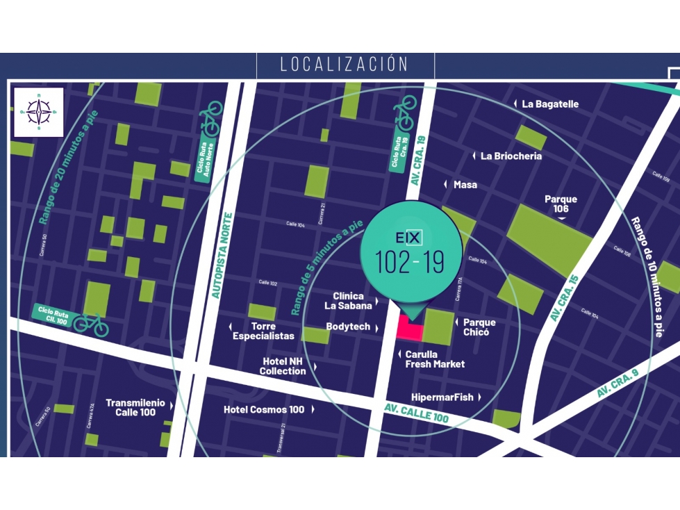 Apartamento en cesión de derechos EIX 102-19 en Bogotá — foto 2