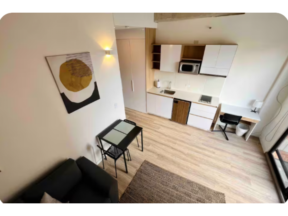 Apartaestudio en venta Next Living en Chapinero Bogotá — foto 3