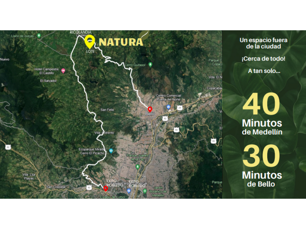 Venta de lotes en la vía Medellin - San Pedro cerca a San Félix — foto 3