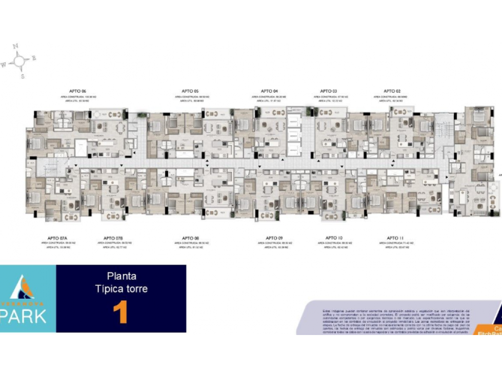 Venta apartamento en cesión de derechos Veranova Park — foto 3
