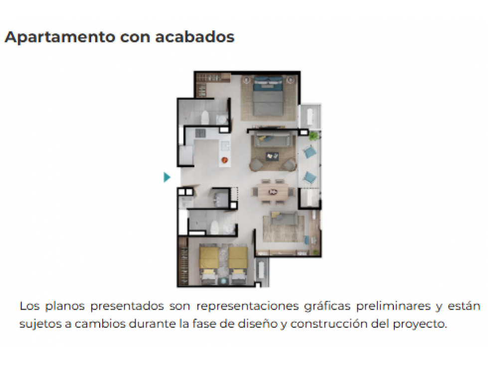 Venta apartamento en cesión de derechos Proyecto Missoni — foto 4