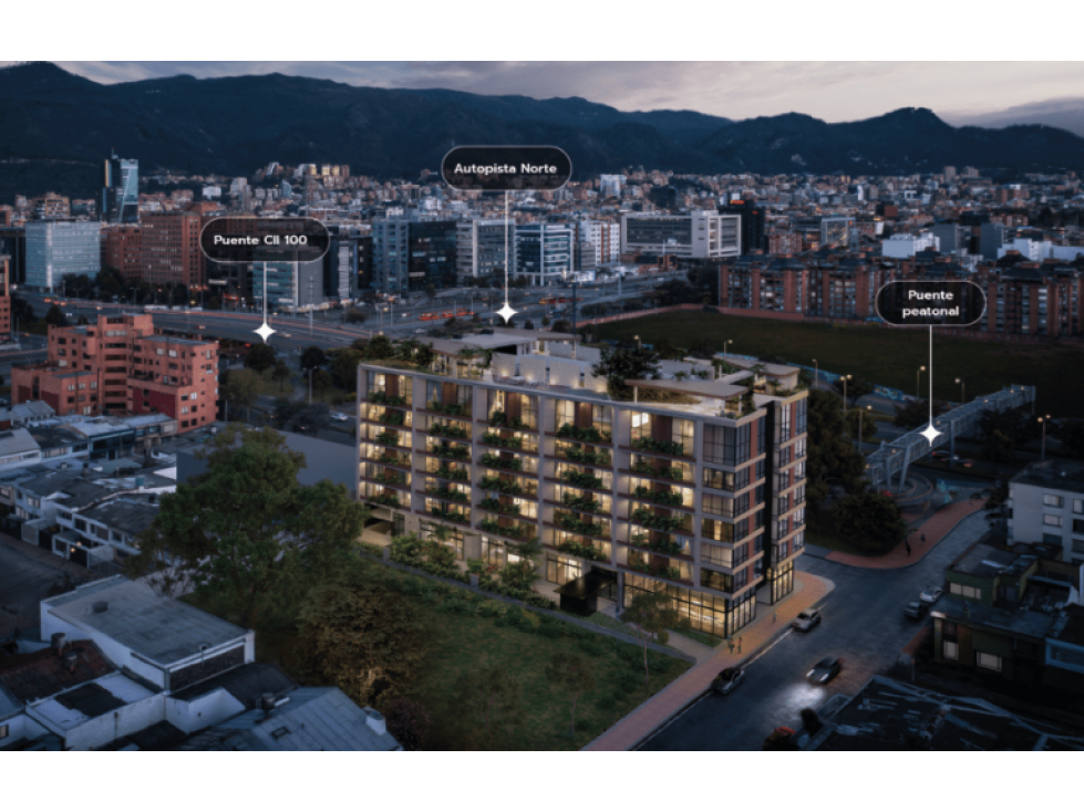 Apartaestudio en venta proyecto Well Pasadena en Bogotá