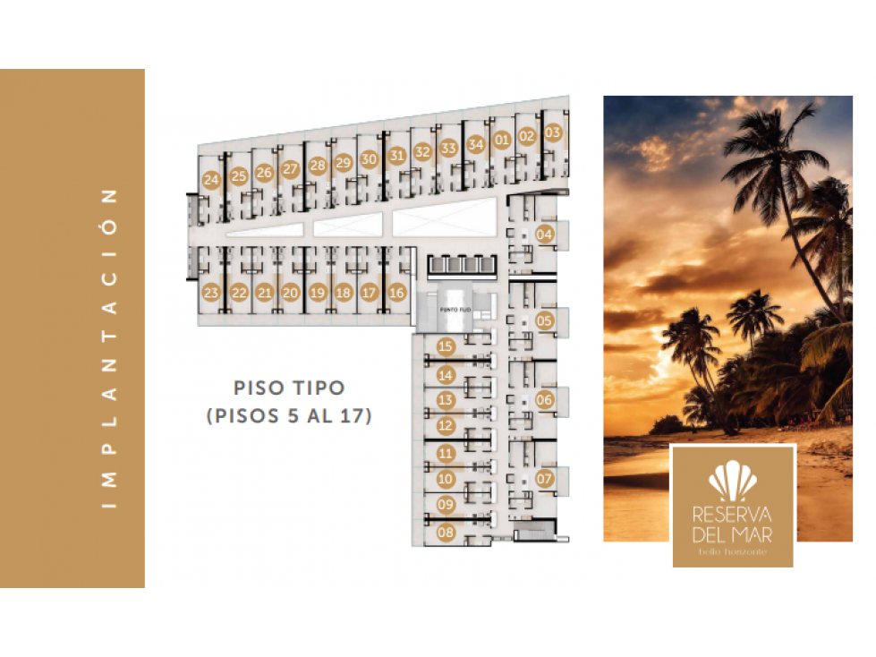 Apartaestudio en venta Reserva del Mar en Bello Horizonte — foto 5