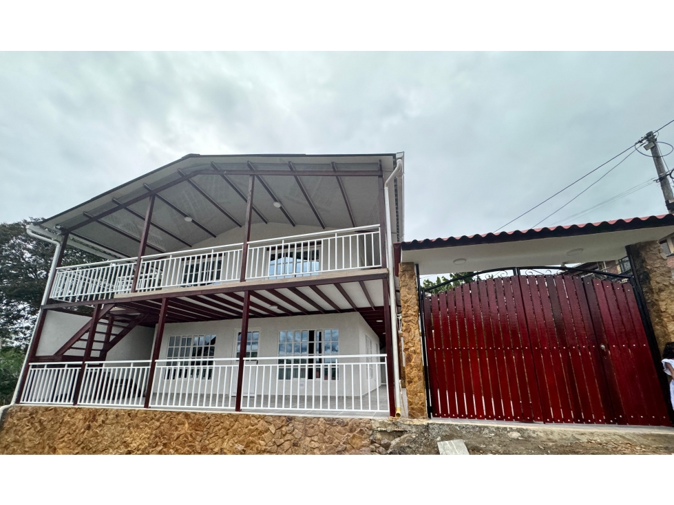 VENTA DE HERMOSA CASA CAMPESTRE QUEREMAL YK VALLE DEL CAUCA