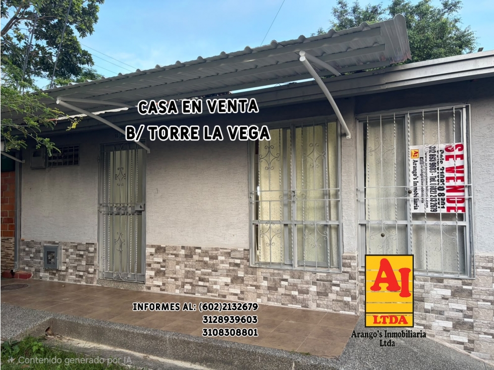 Casa en Venta en el barrio Torre La Vega