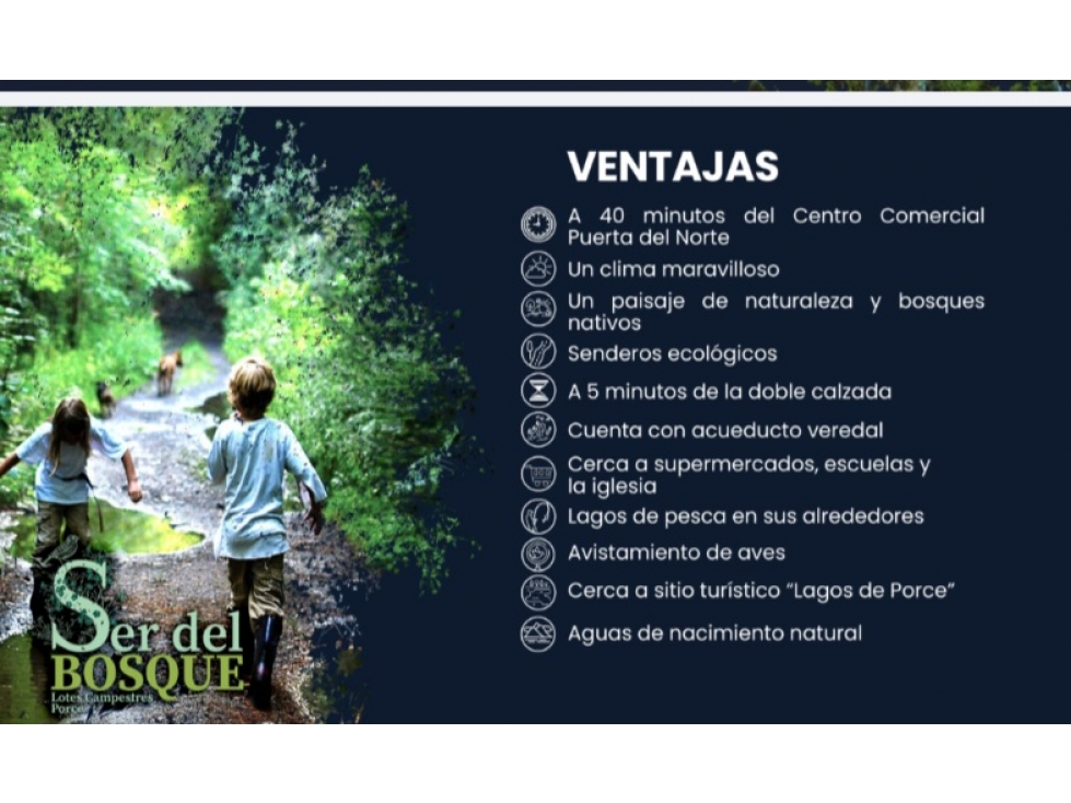 LOTE CAMPESTRE EN VENTA EN PORCE - 2