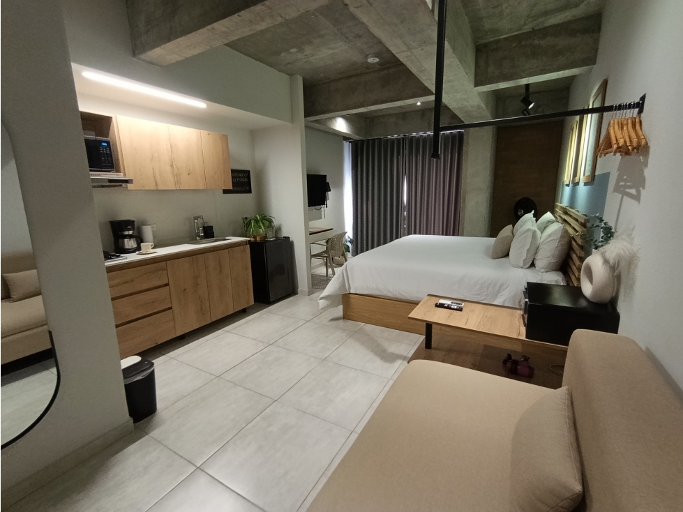 VENTA DE MODERNO APARTAESTUDIO TIPO LOFT