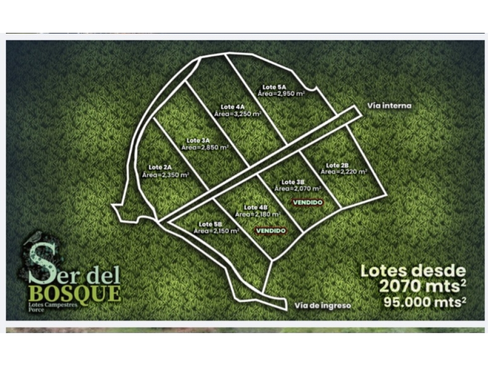 LOTE CAMPESTRE EN VENTA EN PORCE - 5
