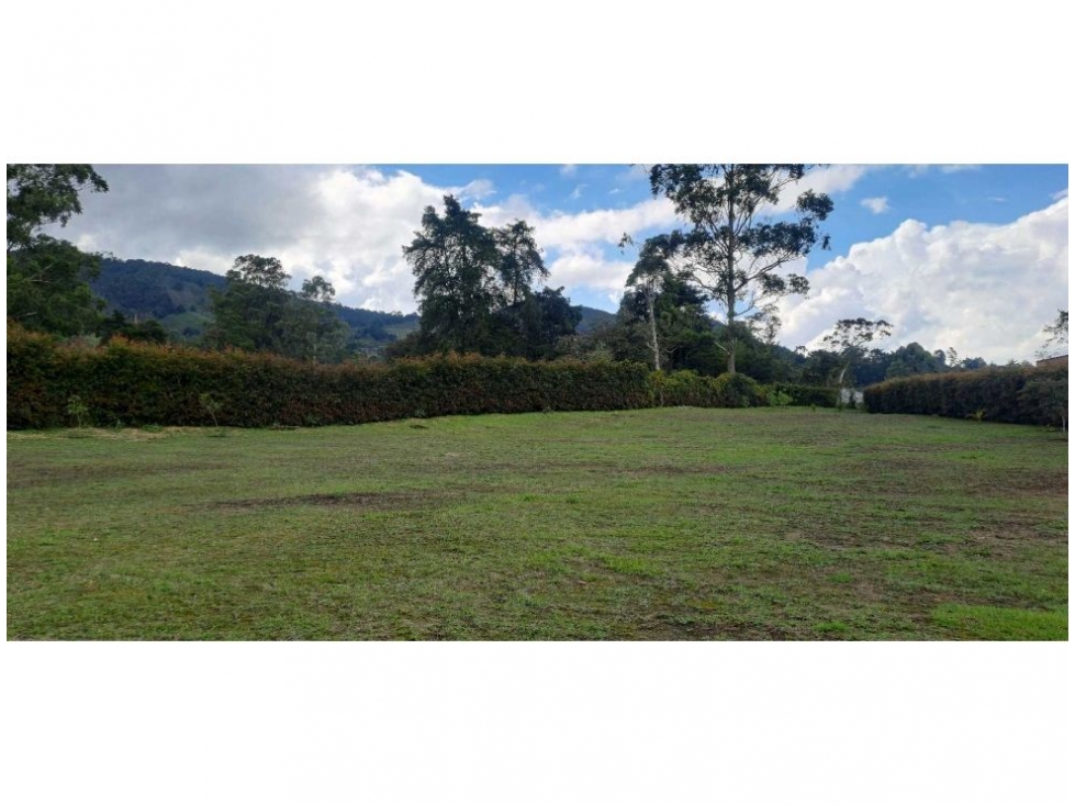 LOTE PARA LA VENTA UBICADO EN LA CEJA ANTIOQUIA SECTOR SAN NICOLAS