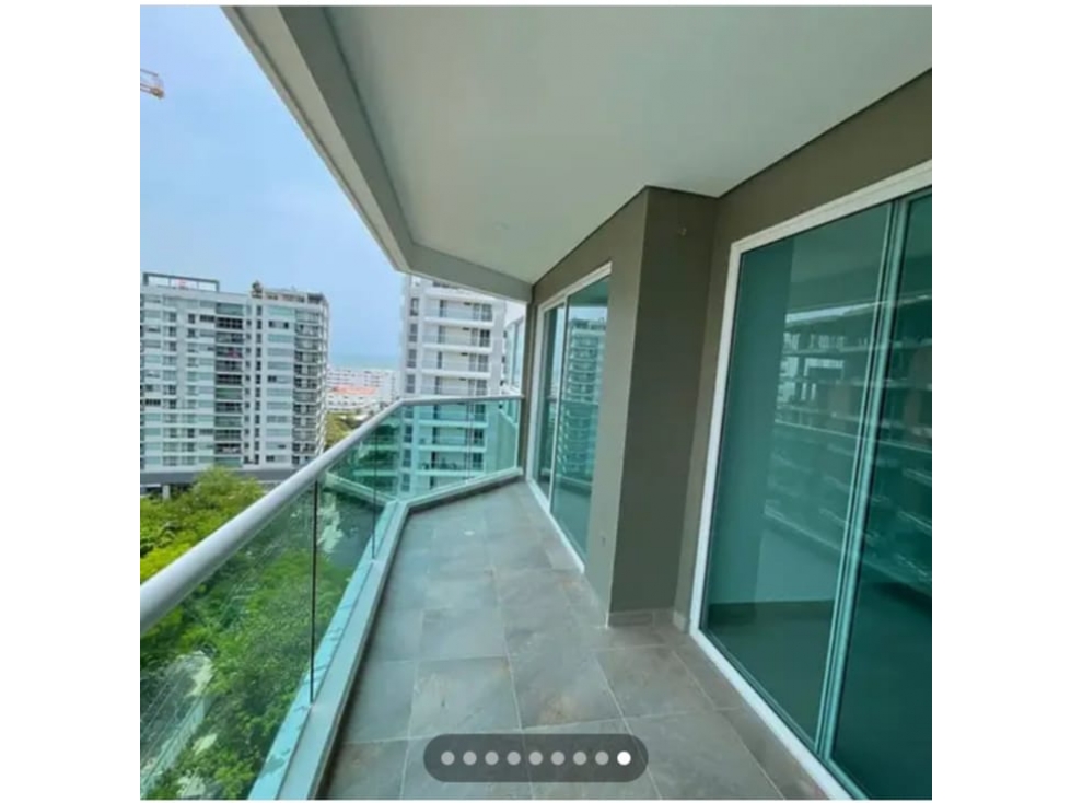 SE ARRIENDA HERMOSO APARTAMENTO DE 3 HABITACIONES EN CIELO MAR
