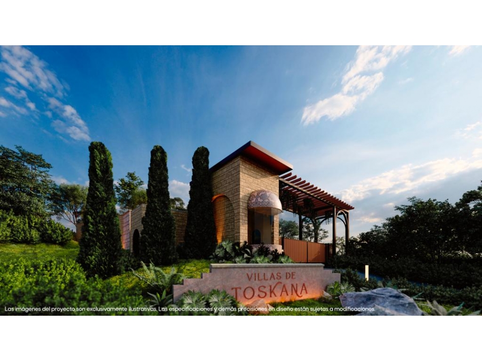VENTA DE LOTE EN PARCELACIÓN SOPETRAN ANTIOQUIA VILLA TOSKANA