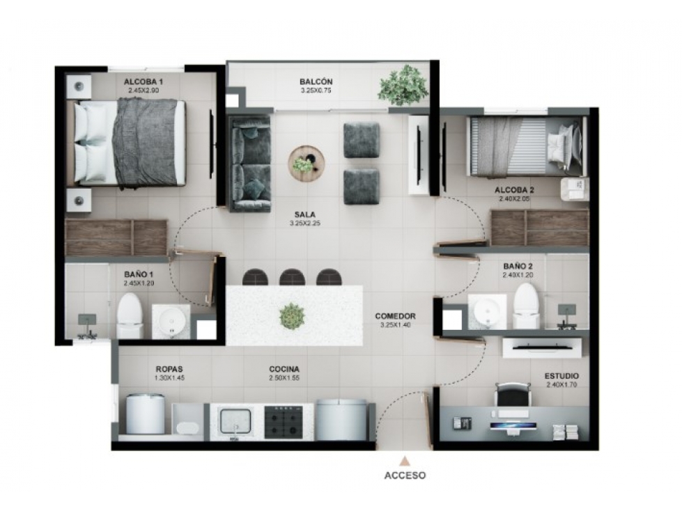 VENTA DE APARTAMENTO RIONEGRO EL PORVENIR — foto 4