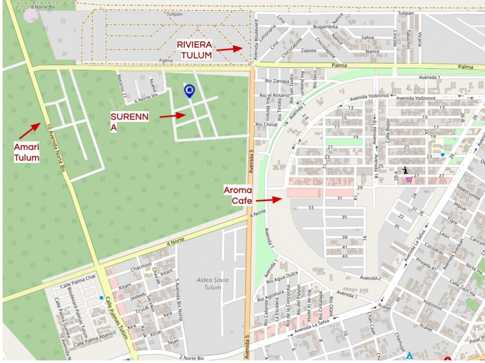 Venta en Oferta terreno Residencial en Tulum a metros de Surenna - 1