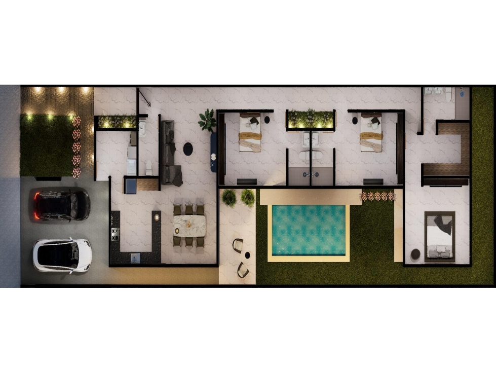 CASA MODELO BELEN PLUS DE 3 RECAMARAS EN PRIVADA - 3