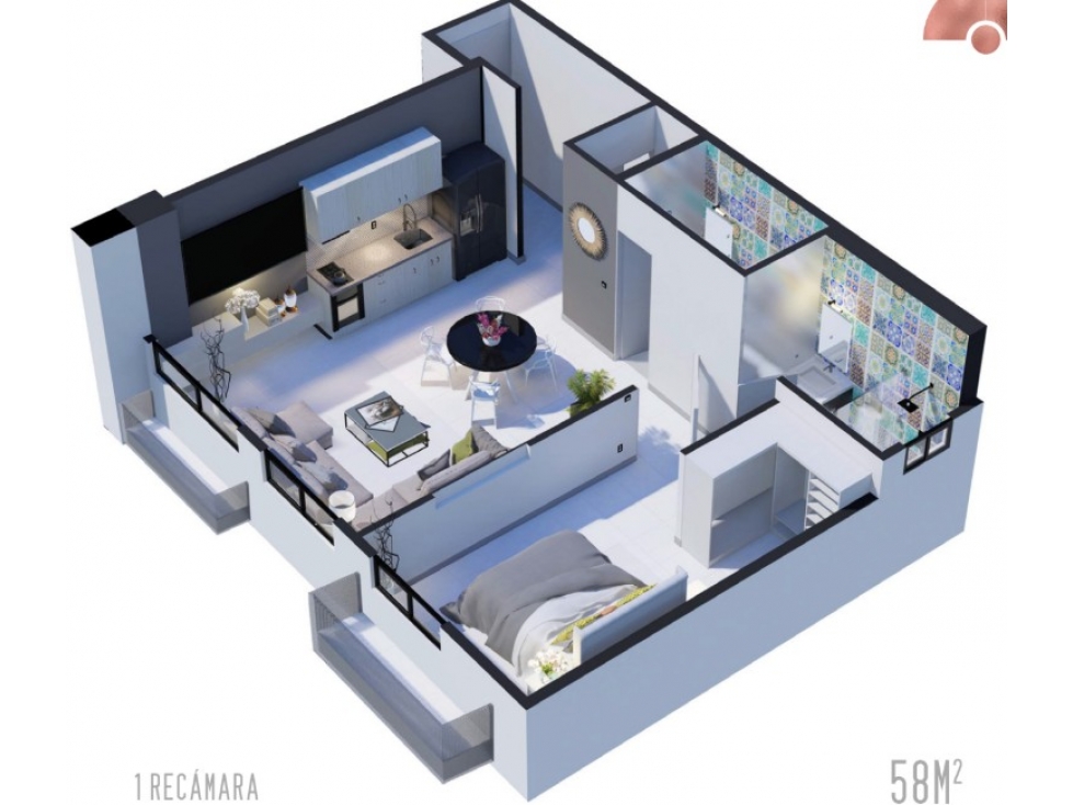 VENTA DE APARTAMENTO BELLAVISTA, CALLE 50 PH THE GRAY — foto 2
