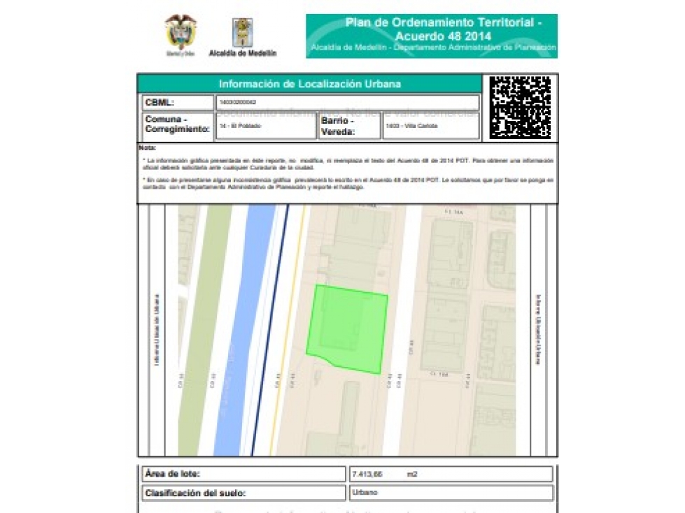 Lote Constructor 7.432m² Medellín | Doble Frente Las Vegas-Regional — foto 4