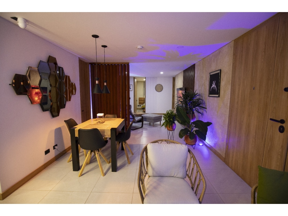 Apto Amoblado 114m² en Belén | Piso 8, 3 Alcobas y Puerta Cerrada — foto 5