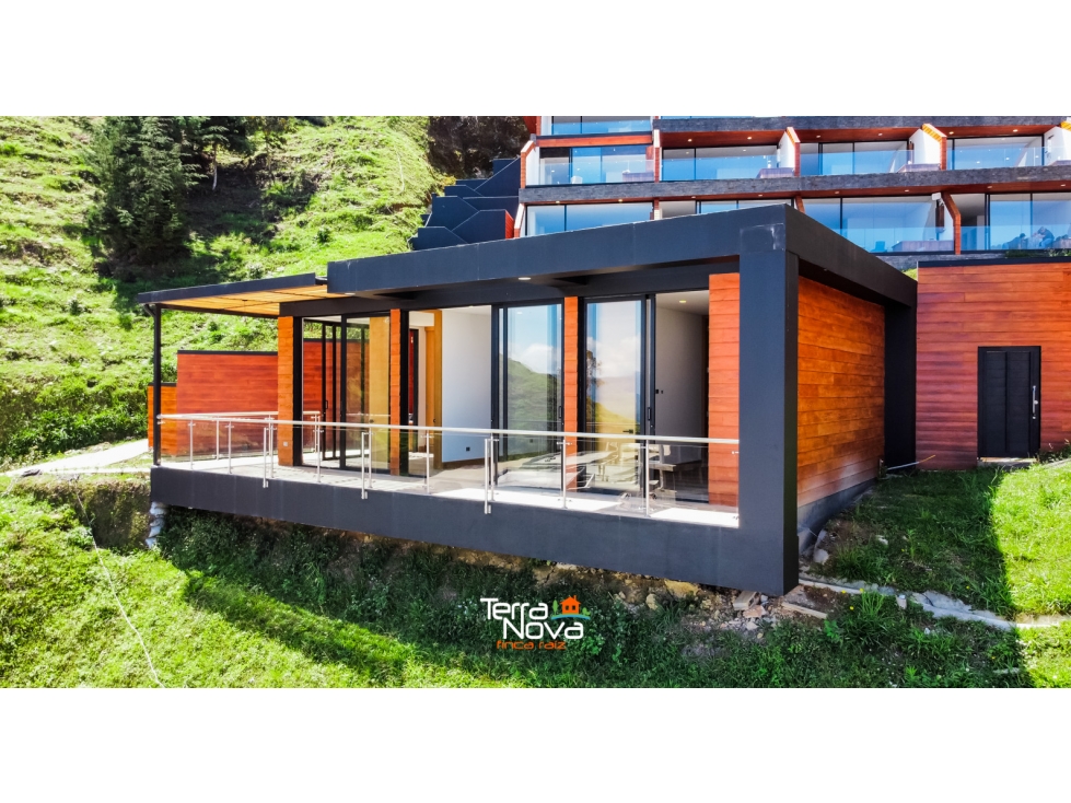 Logde en unidad cerrada con hermosa vista en venta El Peñol - 4