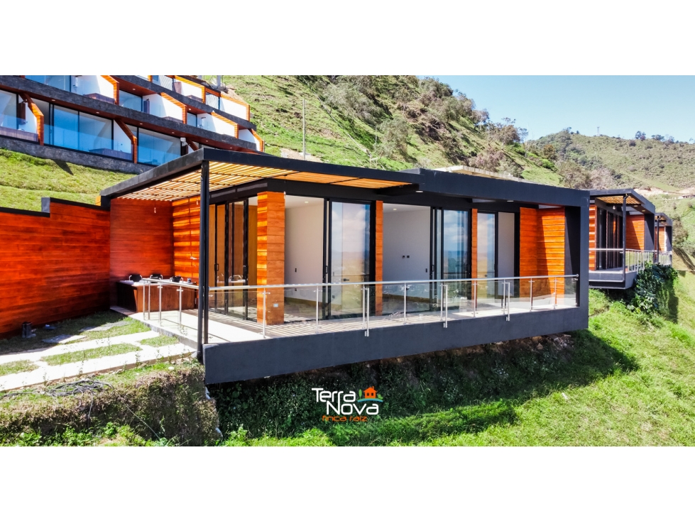 Logde en unidad cerrada con hermosa vista en venta El Peñol - 5