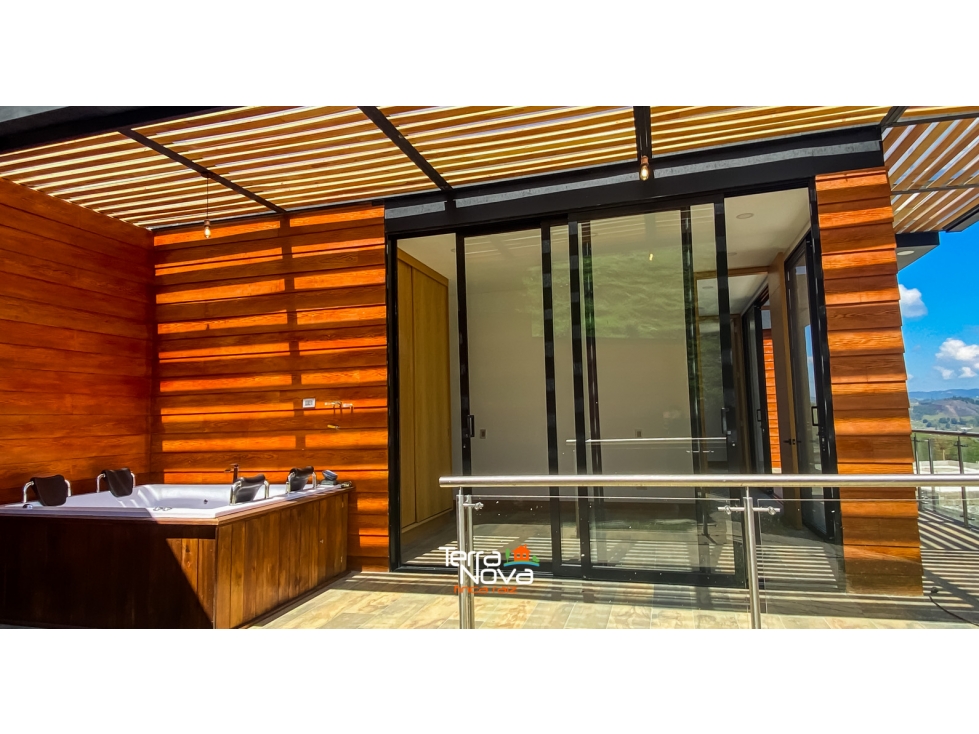 Logde en unidad cerrada con hermosa vista en venta El Peñol - 6