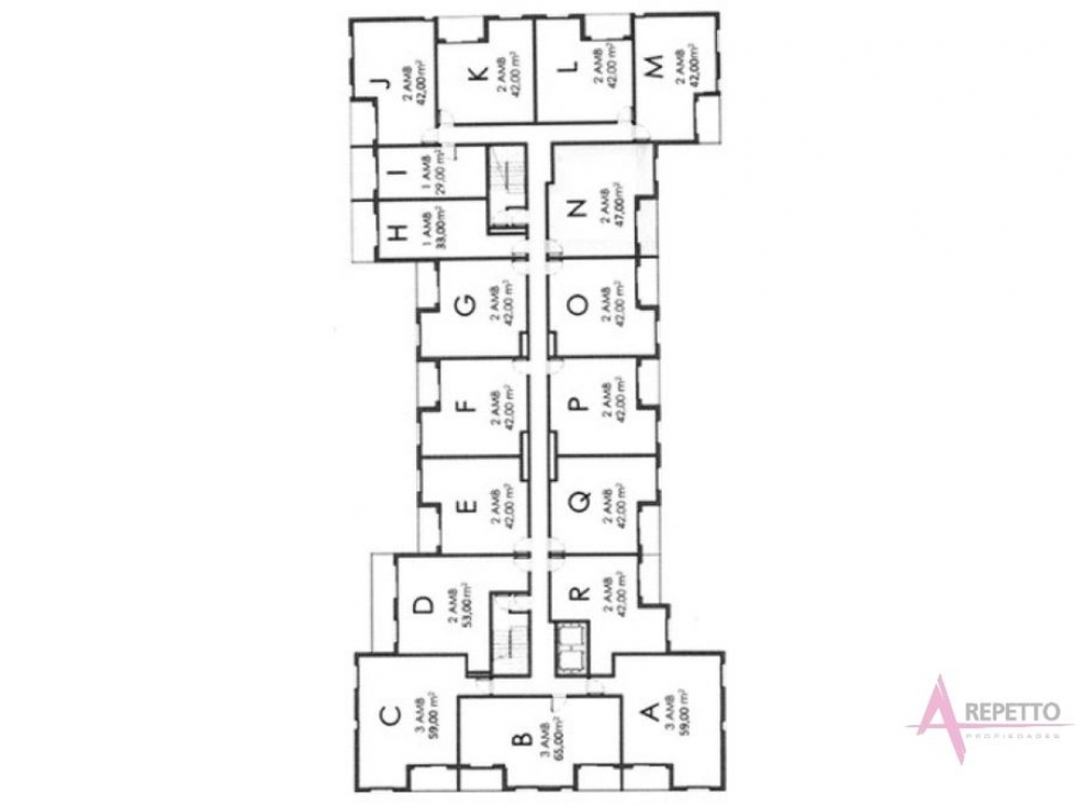 ITUZAINGO NORTE DEPARTAMENTO EN VENTA 2 AMBIENTES - 3
